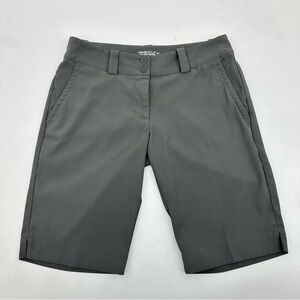 Nike Golf Dri-Fit Performance Shorts Gray Size 4 Stretch Athletic